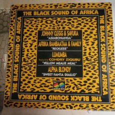 Discos de vinilo: THE BLACK SOUND OF AFRICA.EDICION ESPECIAL LOS CUARENTA PRINCIPALES.. Lote 52446698