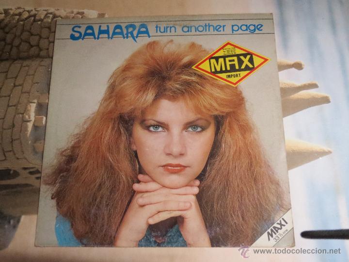 Discos de vinilo: SAHARA TURN ANOTHER PAGE. - Foto 1