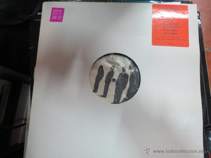 Discos de vinilo: UNDER THE GOD TIN MACHINE IS DAVID BOWIE. - Foto 1