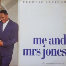 Discos de vinilo: FREDDIE JACKSON - ME AND MRS JONES . MAXI SINGLE . 1992 UK. Lote 52456554