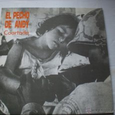 Discos de vinilo: EL PECHO DE ANDY - COARTADA.- MAXI 3 TEMAS. NUEVOS MEDIOS 1987- MOVIDA. NUEVO
