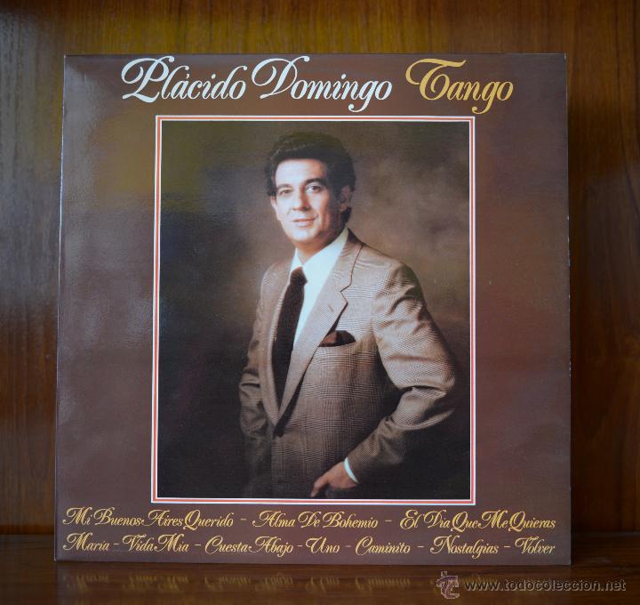 Discos de vinilo: Placido Domingo - Tango (Polydor, 1981) - Foto 1