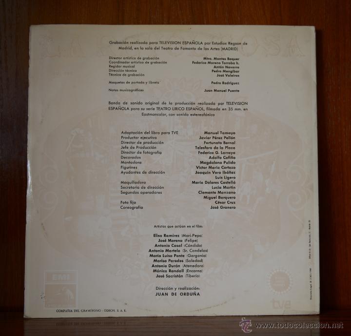 Discos de vinilo: La Revoltosa (Emi, 1968) - Foto 2