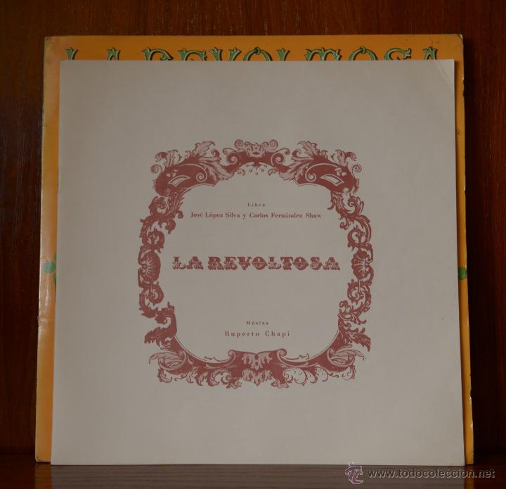 Discos de vinilo: La Revoltosa (Emi, 1968) - Foto 4