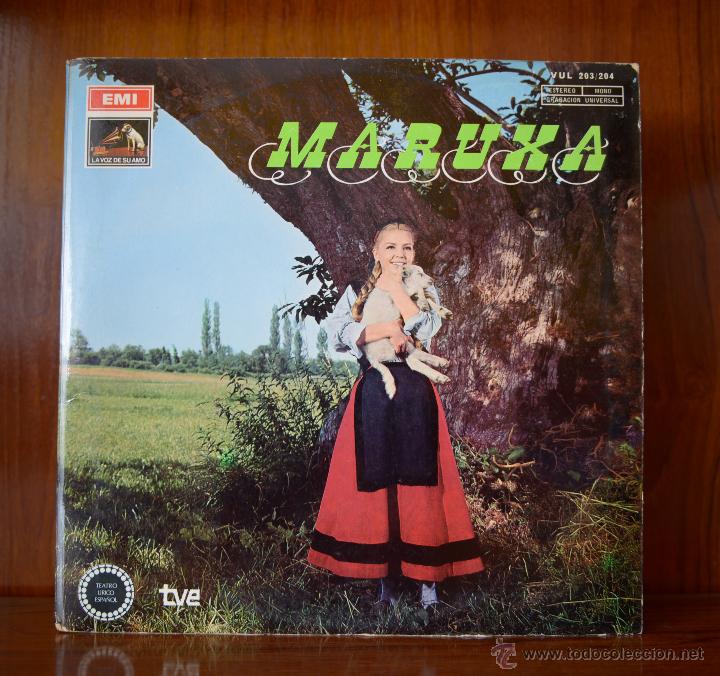 Discos de vinilo: Maruxa (Emi, 1969). Doble disco - Foto 1
