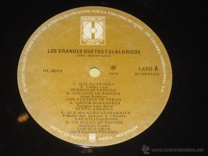 Discos de vinilo: 25 A&Ntilde;OS EN EL ESPACIO MUSICAL DE MEXICO - 1972 - Foto 3