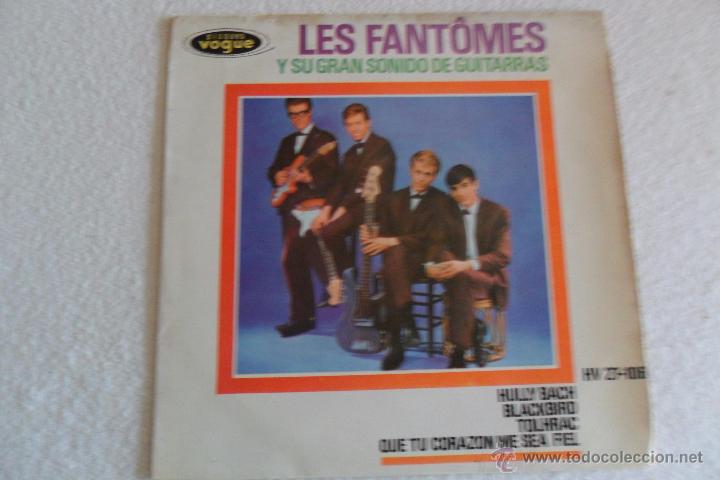 Disques de vinyle: LES FANTOMES Y SU GRAN SONIDO DE GUITARRA - HULLY BACH + 3 EP 1963