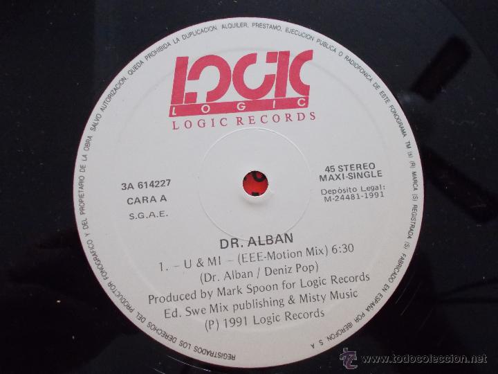 Discos de vinilo: U & MI. DR. ALBAN MAXI 12 - Foto 2