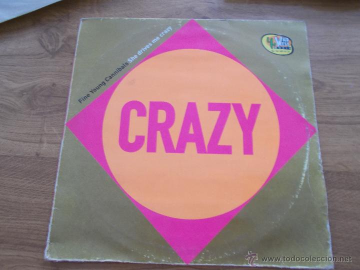Discos de vinilo: CRAZY FINE YOUNG CANNIBALS CRAZY. MAXI 12 - Foto 1