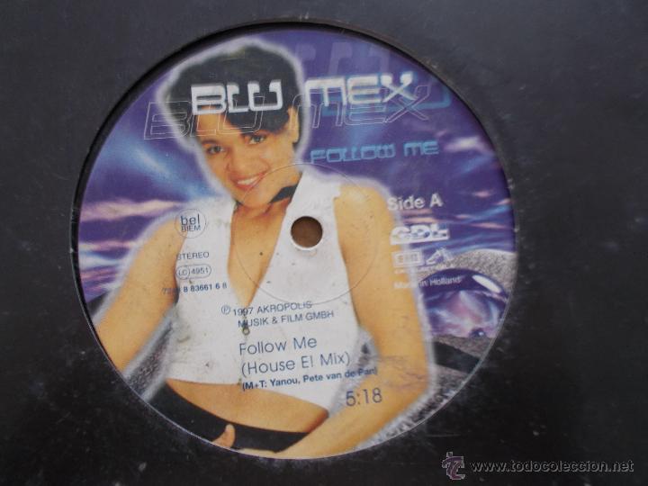 Discos de vinilo: BLU MEX. FOLLOW MEX. MAXI 12 - Foto 2