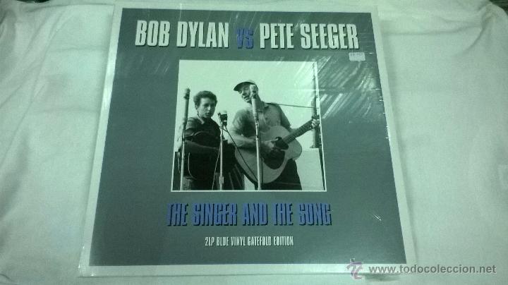 Discos de vinilo: BOD DYLAN - VS PETER SEEGER - Foto 1
