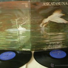 Discos de vinilo: ASKATASUNA DOBLE LP PEDRO UGARTE DUO AMARA TRIKI PHILIPS ORIGINAL ESPAÑA 1977