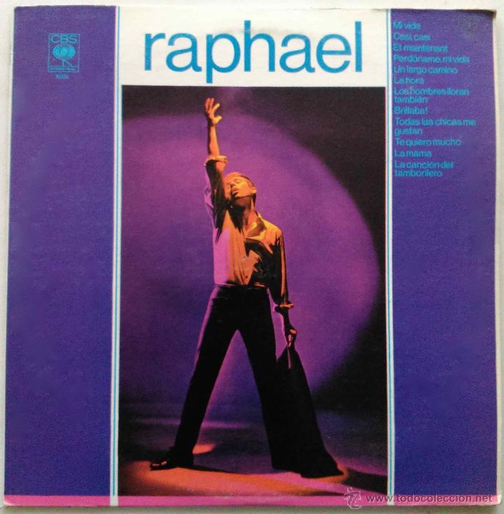 Discos de vinilo: RAPHAEL - LP SUDAM&Eacute;RICA CBS INTERNACIONAL, A&Ntilde;O 1981 - Foto 1