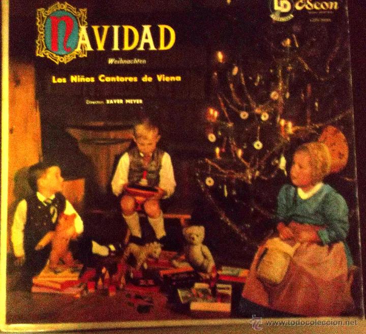 Discos de vinilo: LP argentino de Los Ni&ntilde;os Cantores de Viena a&ntilde;o 1958