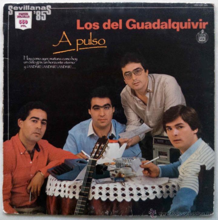 Discos de vinilo: LOS DEL GUADALQUIVIR, A PULSO - LP VINILO - Foto 1