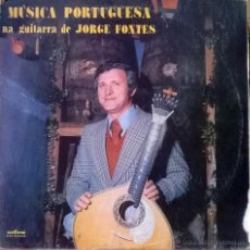 Discos de vinilo: JORGE FONTES. MÚSICA PORTUGUESA NA GUITARRA. ORFEU, PORTUGAL 1976 LP 