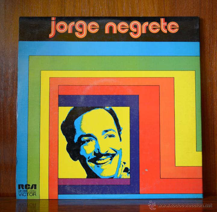 Discos de vinilo: Jorge Negrete (RCA, 1973). Doble disco - Foto 2