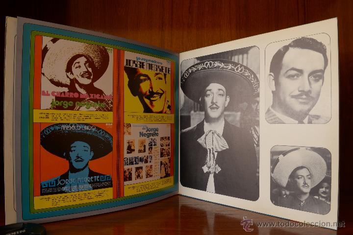 Discos de vinilo: Jorge Negrete (RCA, 1973). Doble disco - Foto 4