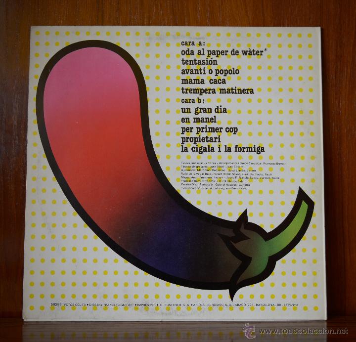 Discos de vinilo: La Trinca - Trempera matinera (Ariola, 1977) - Foto 2