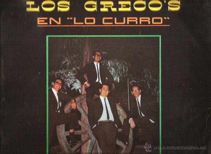 Discos de vinilo: LP LOS GRECO&acute;S :  EN LO CURRO ( JAZZ EN CHILE, 1967 ) - Foto 1
