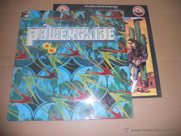 Discos de vinil: THE NEW RIDERS OF THE PURPLE SAGE (LP) POWERGLIDE A&Ntilde;O 1972 - HOJA INTERIOR