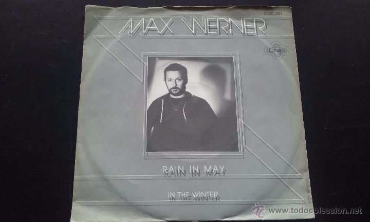Discos de vinilo: Max Werner - Rain In May - SINGLE - 1981 - Foto 1