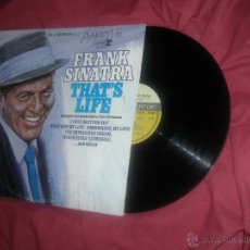 Discos de vinilo: FRANK SINATRA LP THAT´S LIFE REPRISE GERMANY VER FOTO ADICIONAL. Lote 52561049