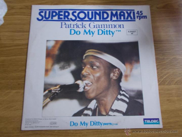 Discos de vinilo: PATRICK GAMMON DO MY DITTY.MAXI 12 - Foto 1