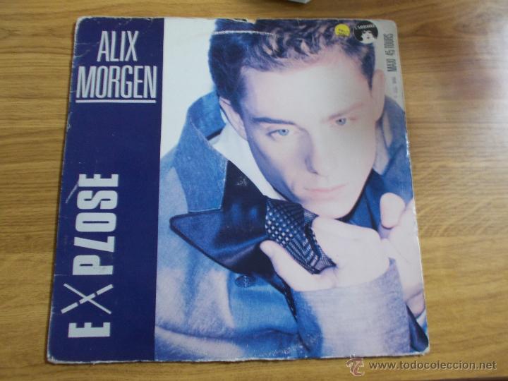 Discos de vinilo: ALIX MORGEN. EXPLOSE CRI, SILENCE.MAXI 12 - Foto 1