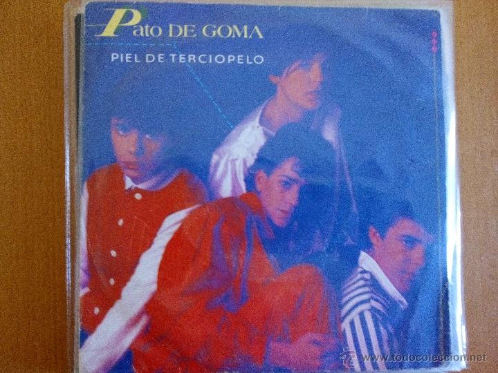 Discos de vinilo: PATO DE GOMA PIEL DE TERCIOPELO SINGLE