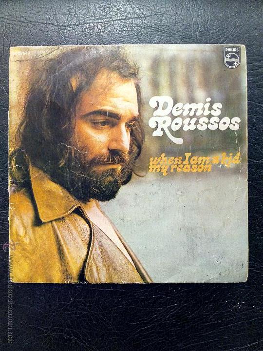 Discos de vinilo: SINGLE DEMIS ROUSSOS - WHEN I AM A KID - PHILIPS 1972. - Foto 1