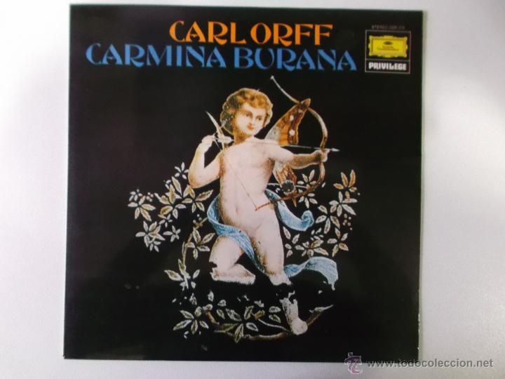 Discos de vinilo: CARL ORFF - CARMINA BURANA 1979 - Foto 1