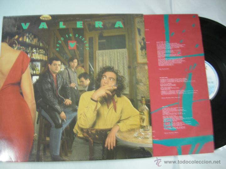 Discos de vinilo: lp - valera - ardo en deseos - original espa&ntilde;ol, hispavox 1992 - Foto 1