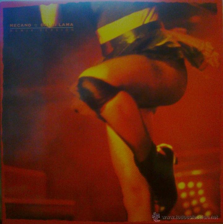 Discos de vinilo: mecano dalai lama remix version maxi - Foto 1