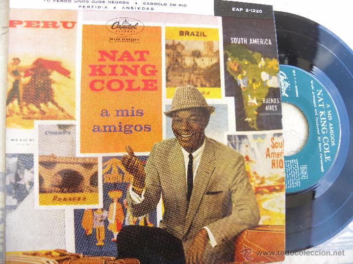 Discos de vinilo: NAT KING COLE A MIS AMIGOS -EP 1960 - Foto 1