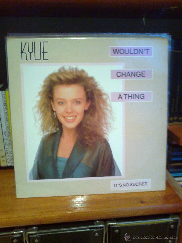 Discos de vinilo: kylie minogue maxi single wouldn`t change a thing - Foto 1