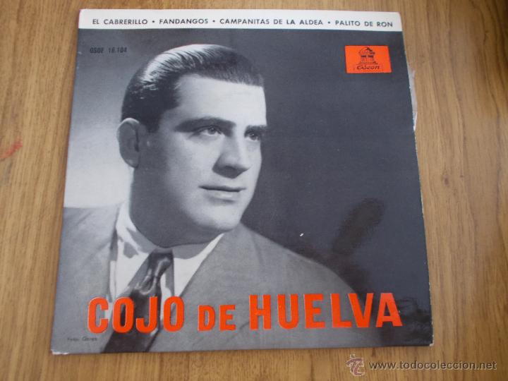 Discos de vinilo: COJO DE HUELVA. EL CABRERILLO. EPS - Foto 1