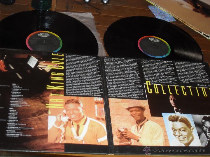 Discos de vinilo: NAT KING COLE 2 LP. COLLECTION. 30 EXITOS. MADE IN SPAIN. 1990. - Foto 2