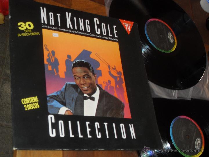 Discos de vinilo: NAT KING COLE 2 LP. COLLECTION. 30 EXITOS. MADE IN SPAIN. 1990. - Foto 3