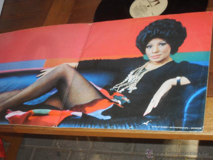 Discos de vinilo: SHIRLEY BASSEY LP. NEVER. MADE IN SPAIN. 1973. - Foto 2