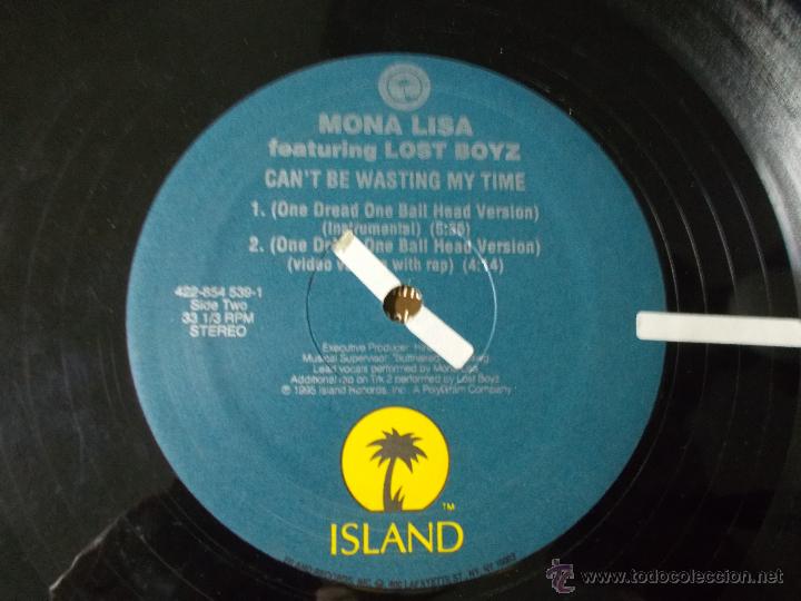 Discos de vinilo: MONA LISA. FEATURING LOST BOYZ MAXI 12 - Foto 2