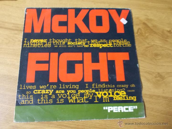 Discos de vinilo: McKOY FIGHT MAXI 12 - Foto 1