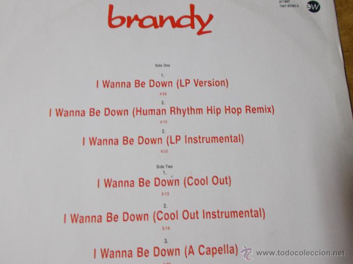Discos de vinilo: I WANNA BE DOWN MAXI 12 - Foto 3