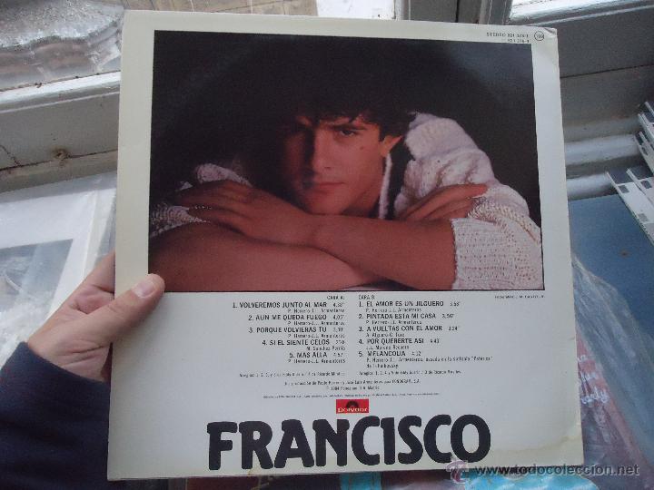 Discos de vinilo: disco vinilo - lp - cantante francisco - Foto 1