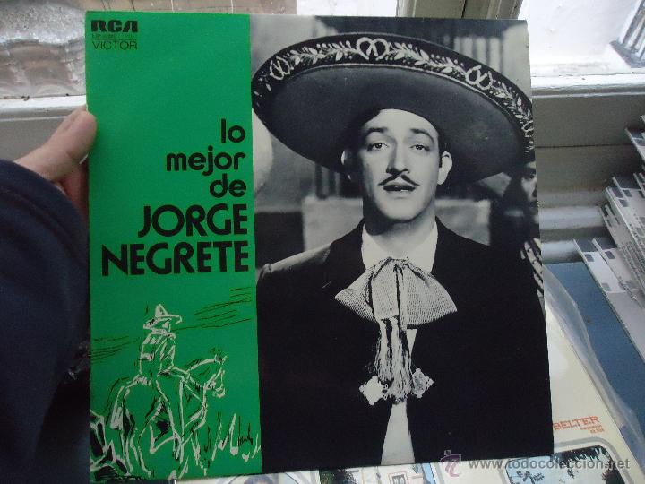 Discos de vinilo: disco vinilo lp - jorge negrete - Foto 1