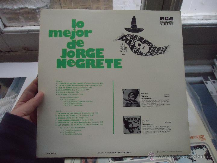 Discos de vinilo: disco vinilo lp - jorge negrete - Foto 2