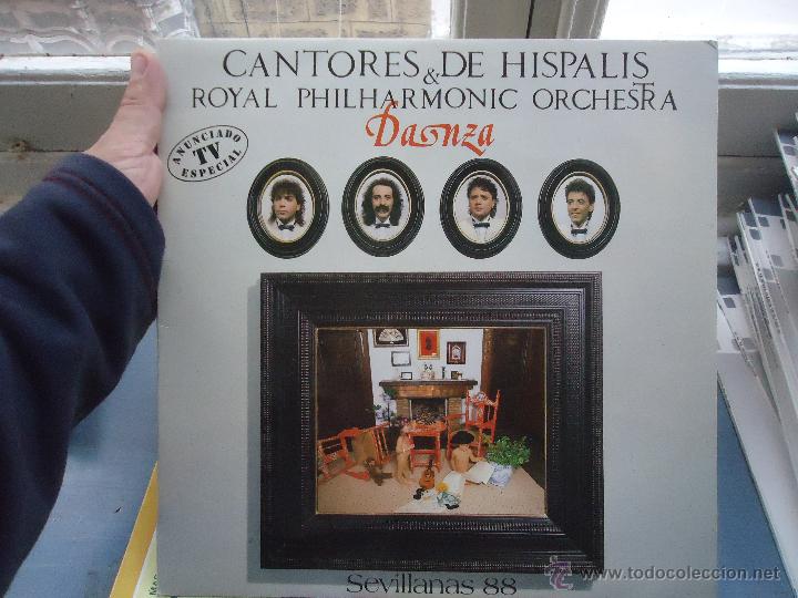 Discos de vinilo: disco vinilo lp - cantores de hispali - Foto 2