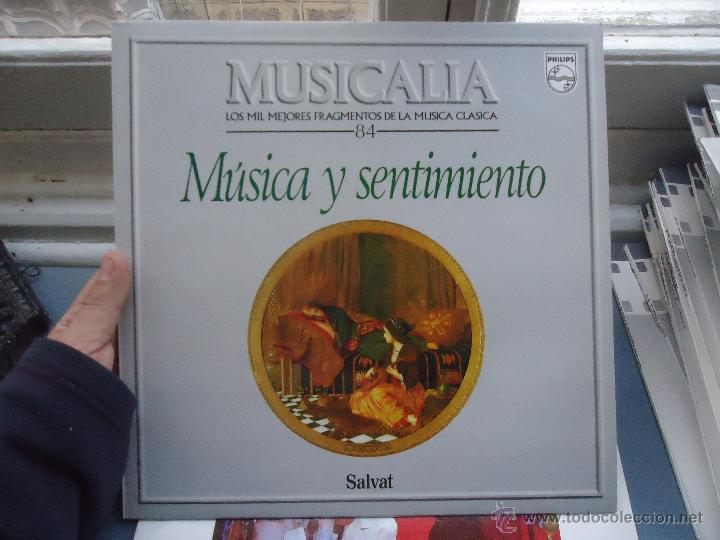 Discos de vinilo: disco SALVAT vinilo lp MUSICALIA LOS MIL MEJORES FRAGMENTOS DE LA MUSICA CLASICA N 84