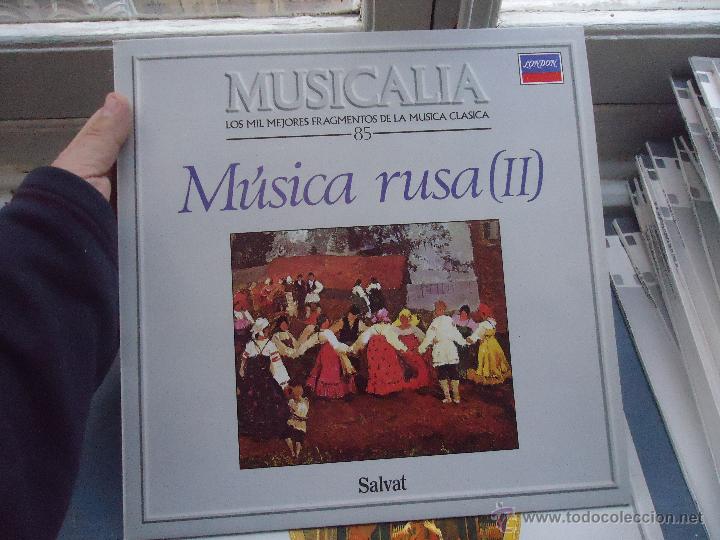 Discos de vinilo: disco SALVAT vinilo lp MUSICALIA LOS MIL MEJORES FRAGMENTOS DE LA MUSICA CLASICA N 85