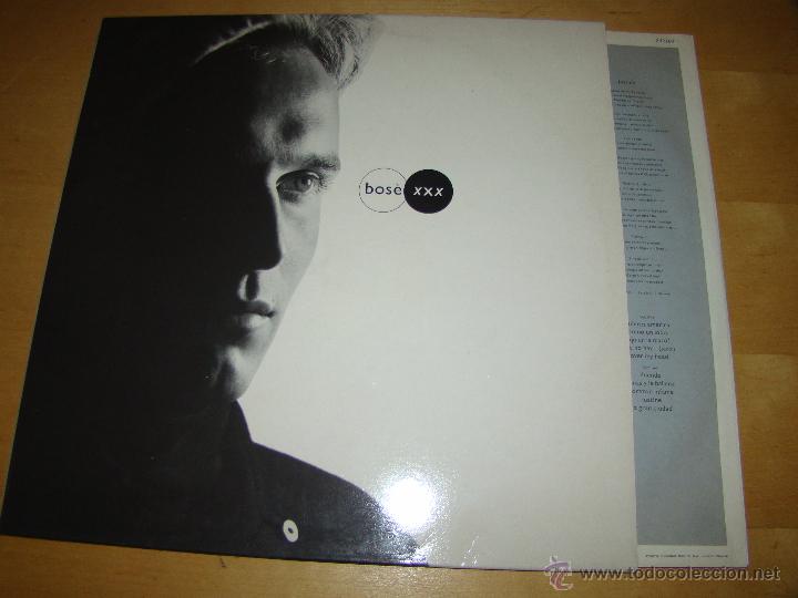 Discos de vinilo: LP MIGUEL BOSE - XXX - Foto 1